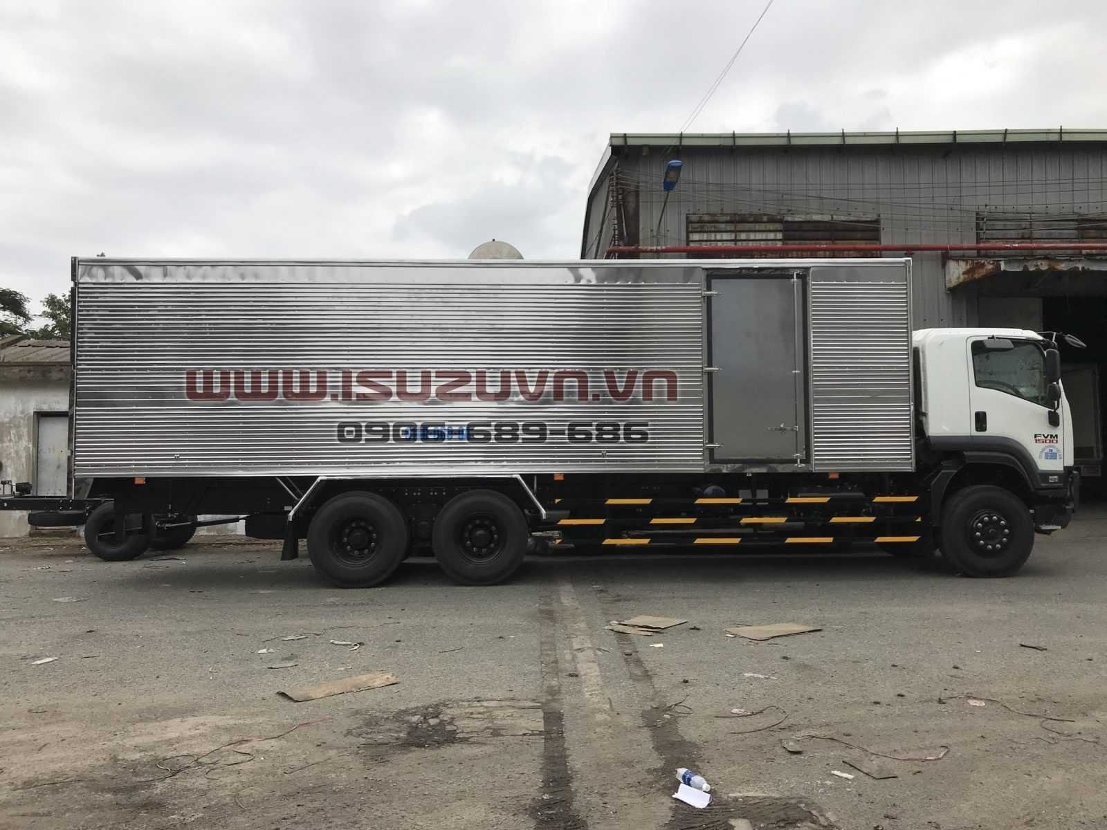 Xe tải Isuzu 14T75 Thùng Kín Inox 9M4 - FVM34WE4 - 0906689686