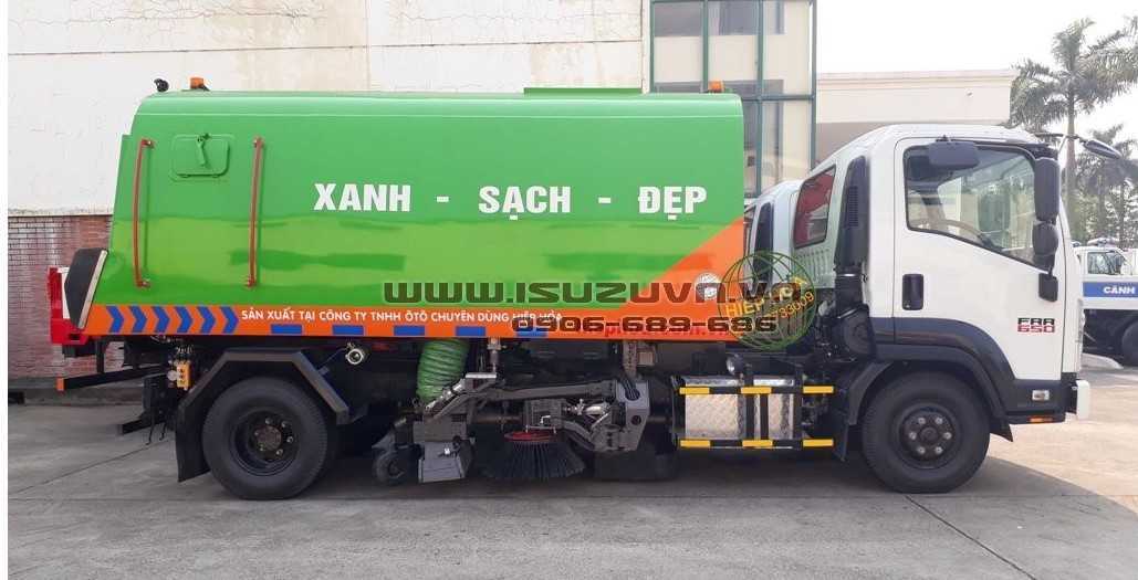 XE QUÉT HÚT BỤI ĐƯỜNG 4,5M3 ISUZU FRR90LE4 (5) - Copy